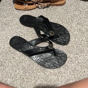 Black Tory Burch sandals
